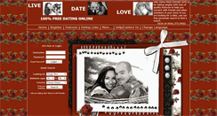Desktop Screenshot of livedatelove.com