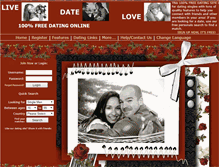 Tablet Screenshot of livedatelove.com